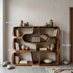 Sculptural Curves Bookshelf