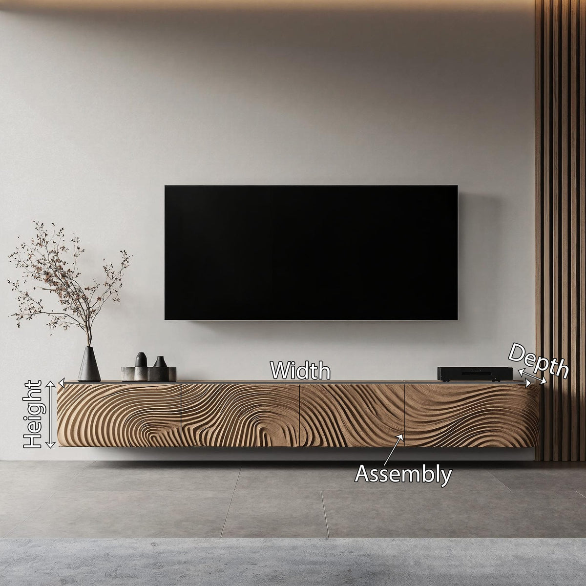 Console Cozy TV Cabinet
