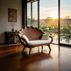 Contemporary Lotus Bench