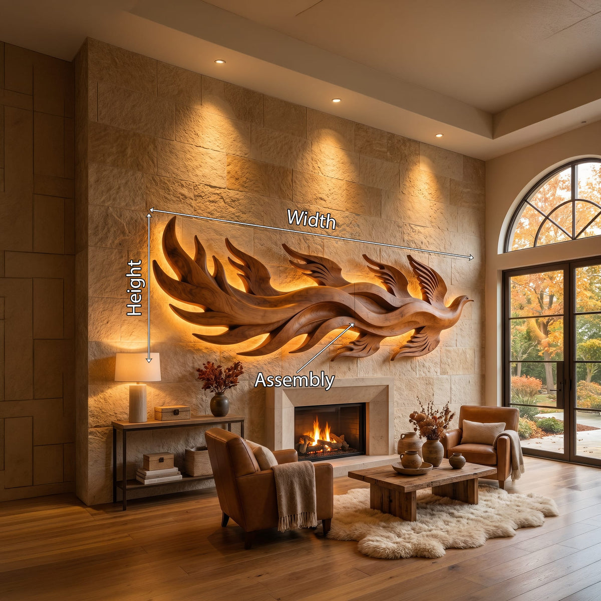 Dimensional Abstract Wall Art