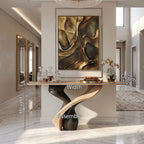 Rustic Console Table Inspiration Entryway Design, solid wood, built to order