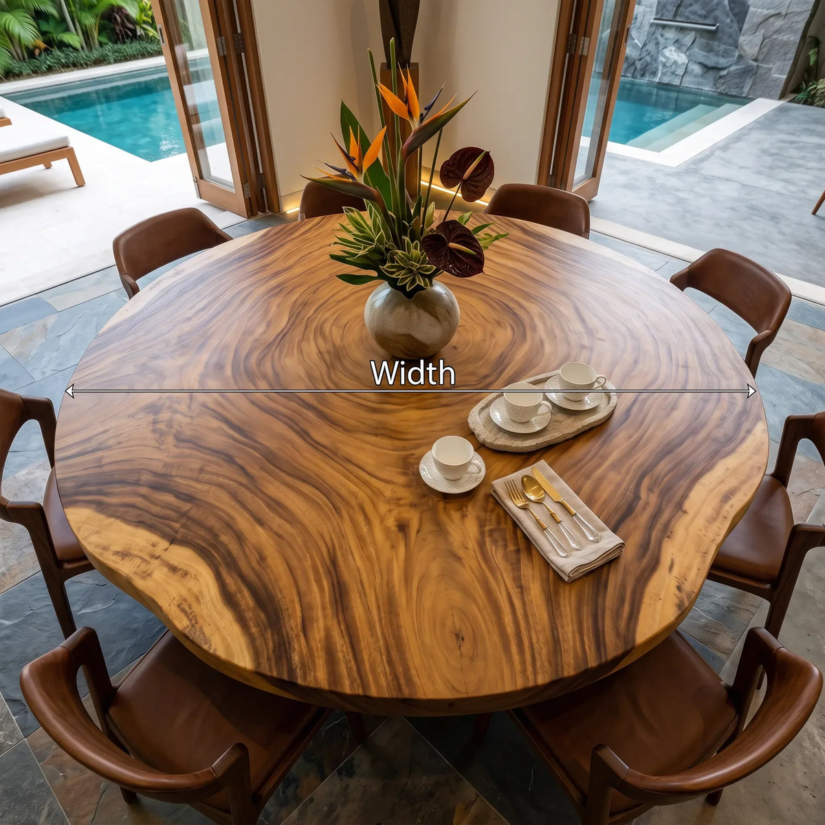 Live Edge Seater Countertop