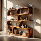 Abstract Stand Bookshelf