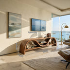 Contemporary Organic Media TV Cabinet