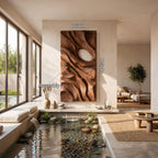 Organic Abstract Relief Wall Art