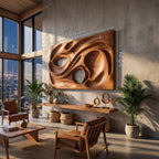 Embossed Modern Geometric Wall Art