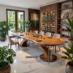 Organic Solid Dining Table