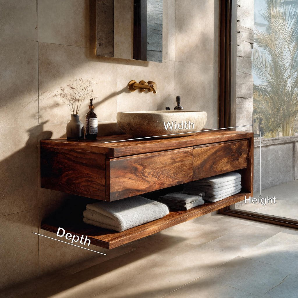 Contemporary Restroom Vanity