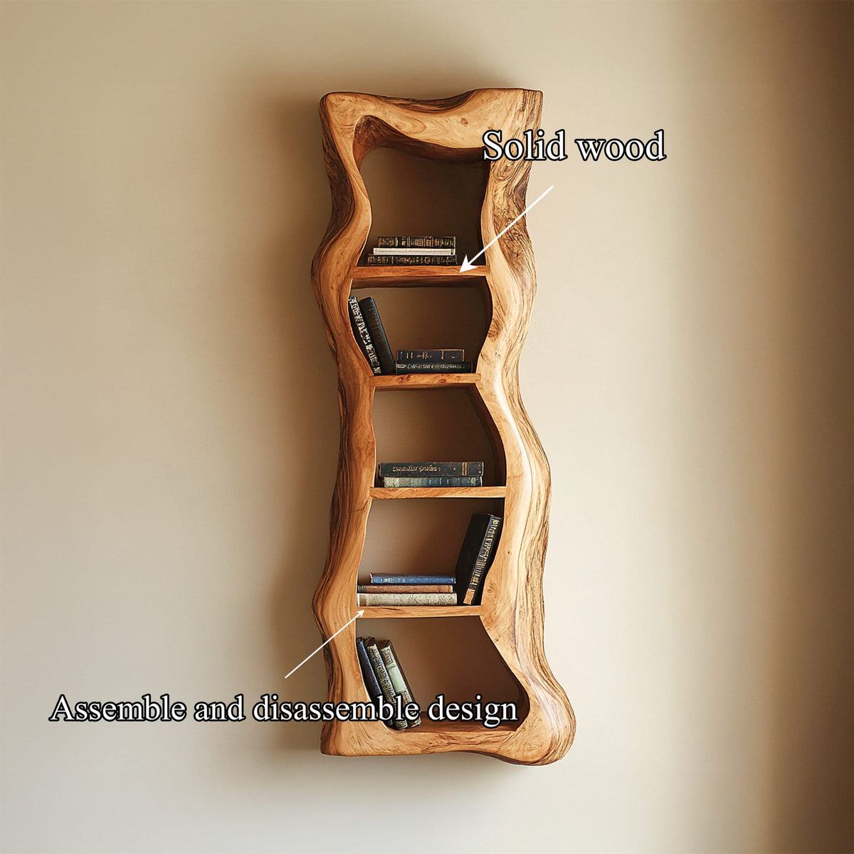 Sculpted Wall Shelf