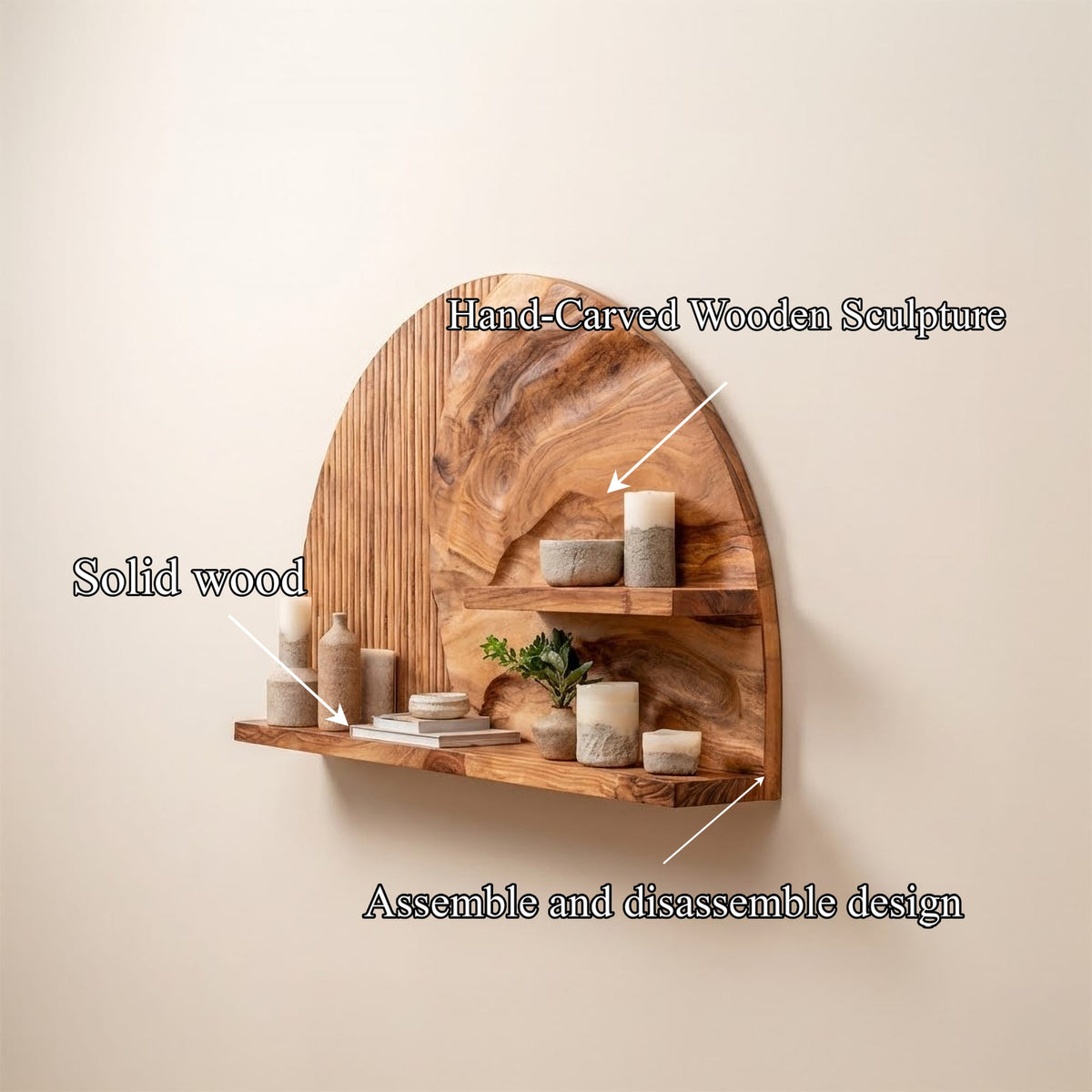 Decorative Floating Wall Shelf