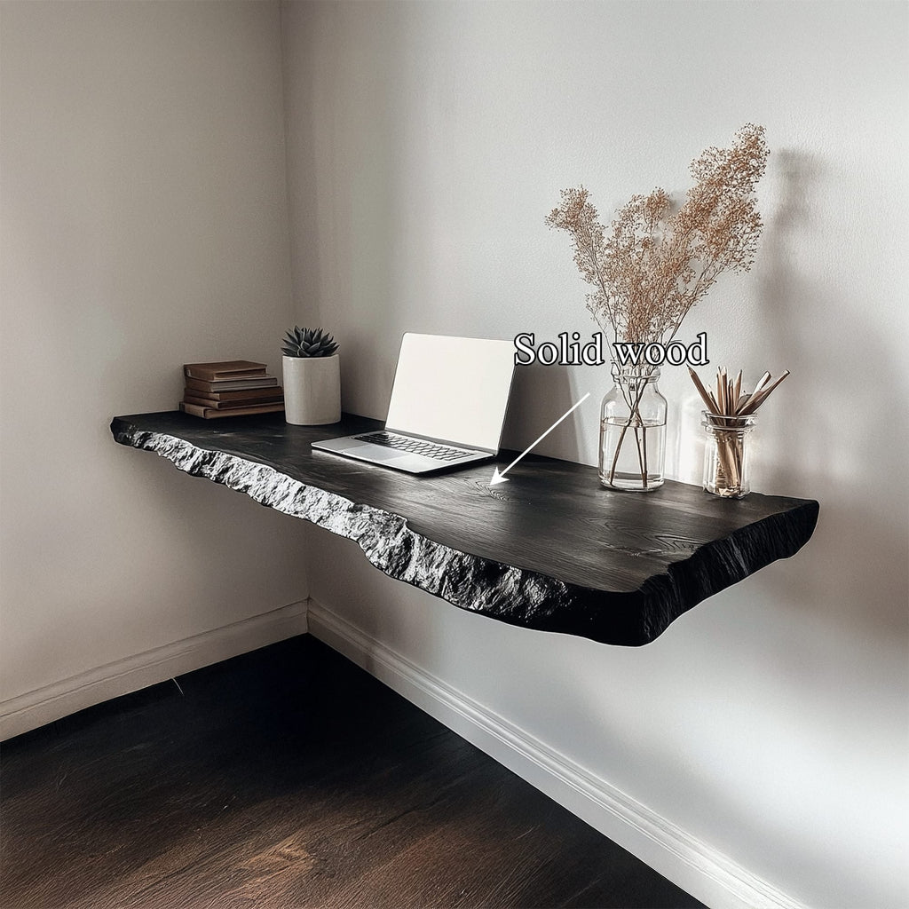 Floating Solid Laptop Vanity