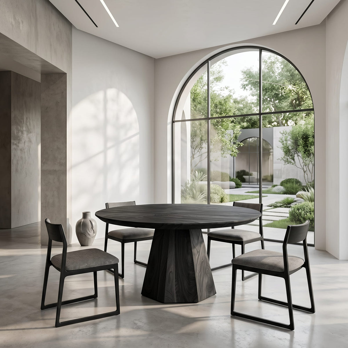 Tapered Mid Century Dining Table