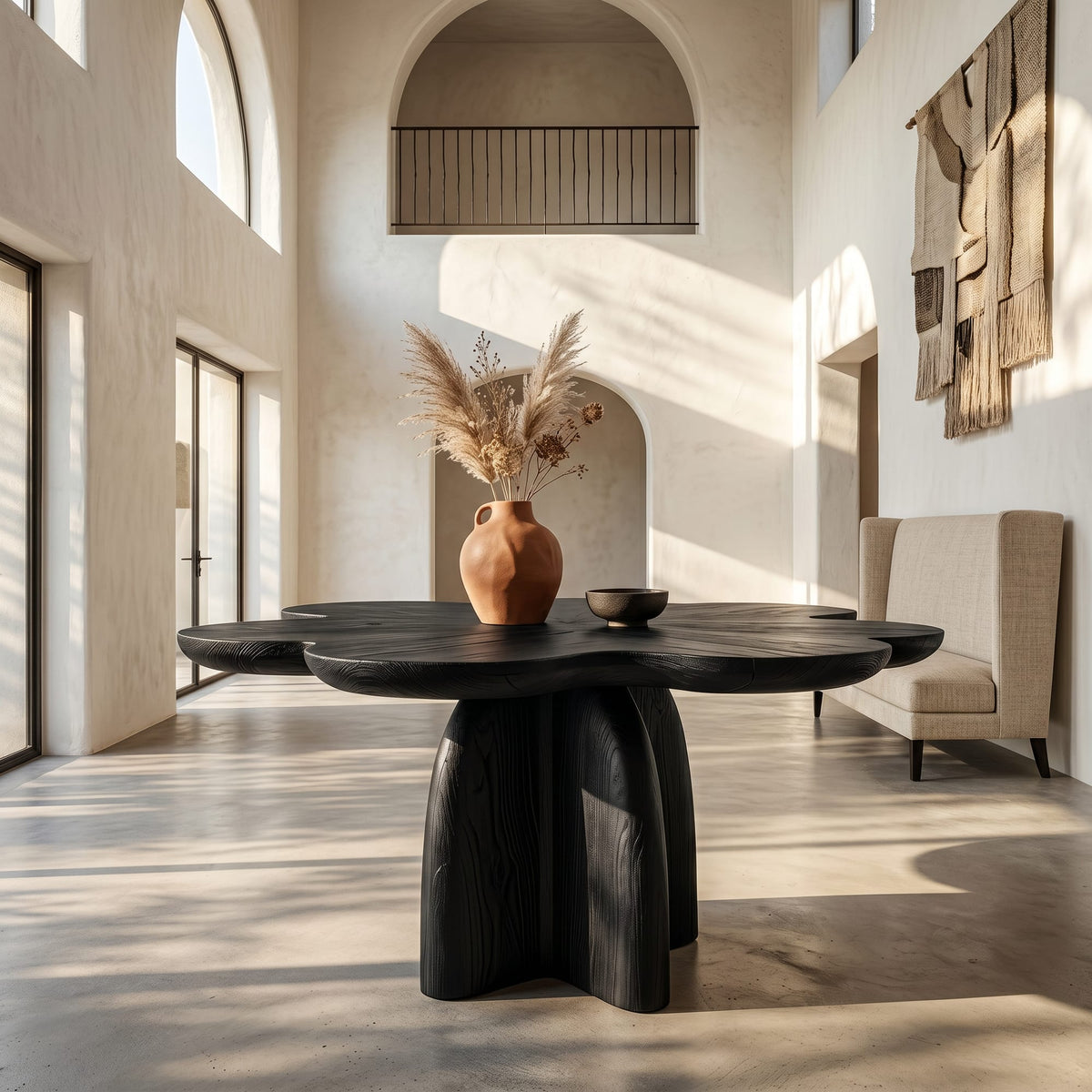Solid Hallway Side Table
