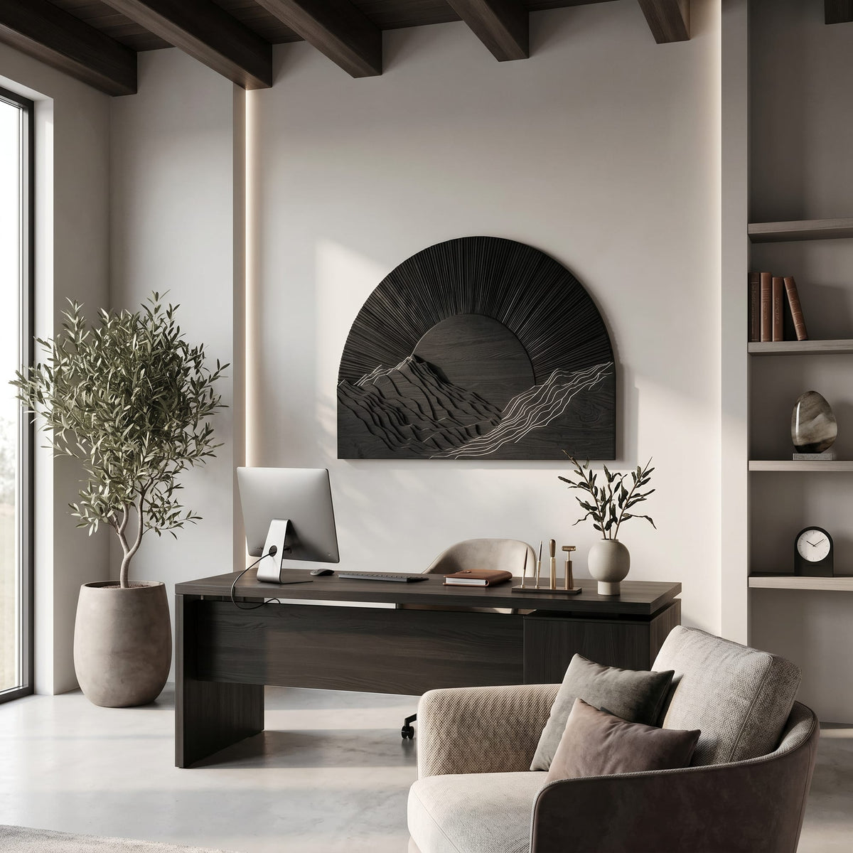 Half Modern Wall Art