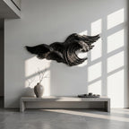 Abstract Sculptural Flowing Wall Art
