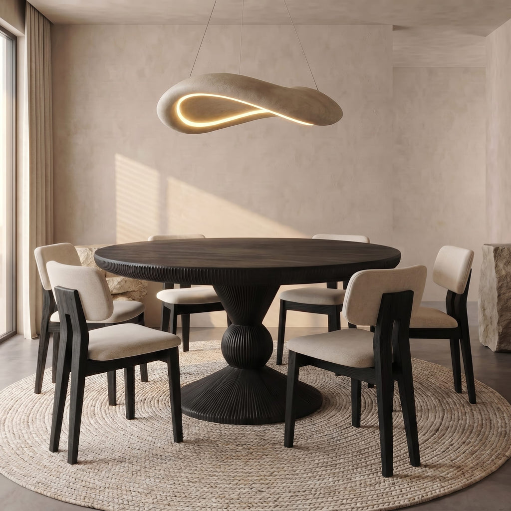 Modern Pedestal Dining Table