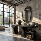 Abstract Contemporary Console Table