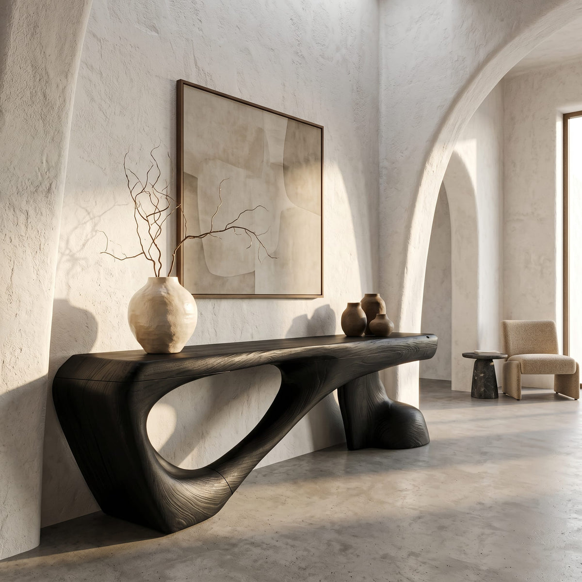 Organic Inspired Console Table
