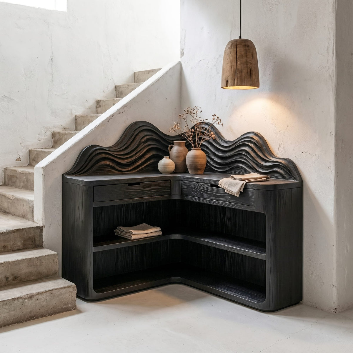 Wave Solid Bookshelf