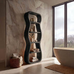 Sculptural Contemporary Bath Shelf