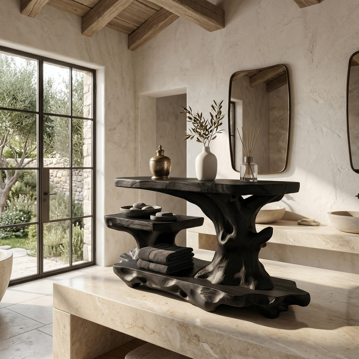 Multi-level Storage Bath Shelf