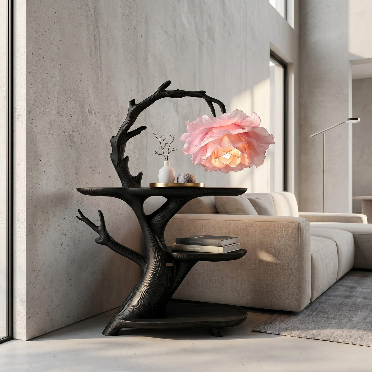 Contemporary Solid Nightstand