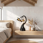 Sculptural Light Nightstand