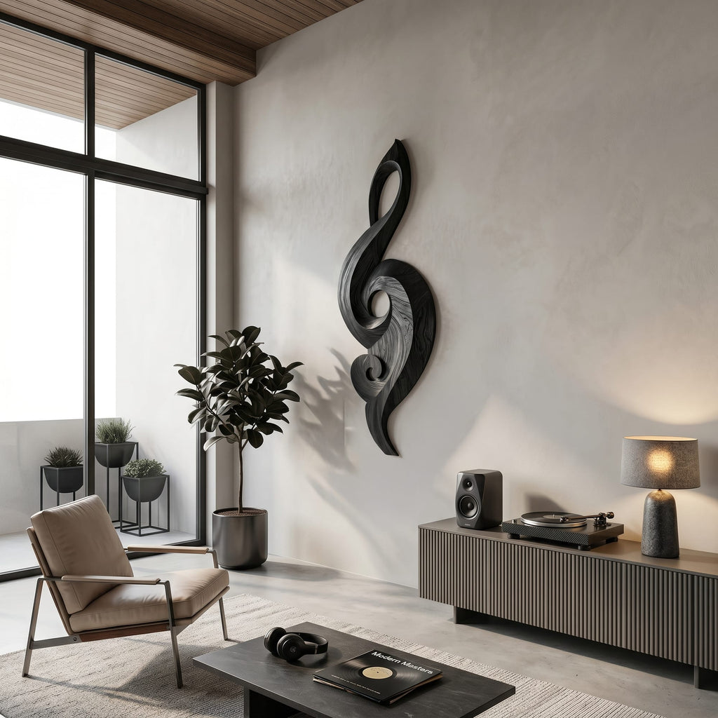 Minimal Treble Wall Art