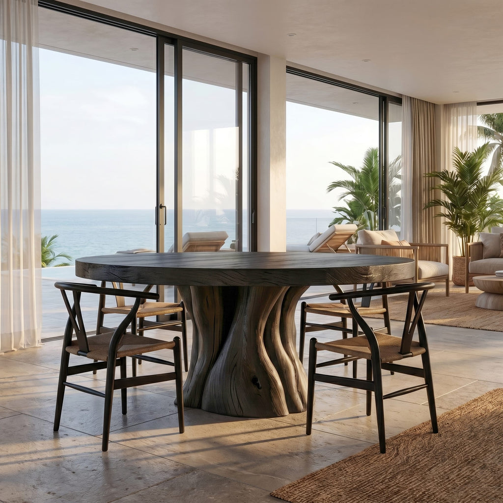 Organic Round Dining Table