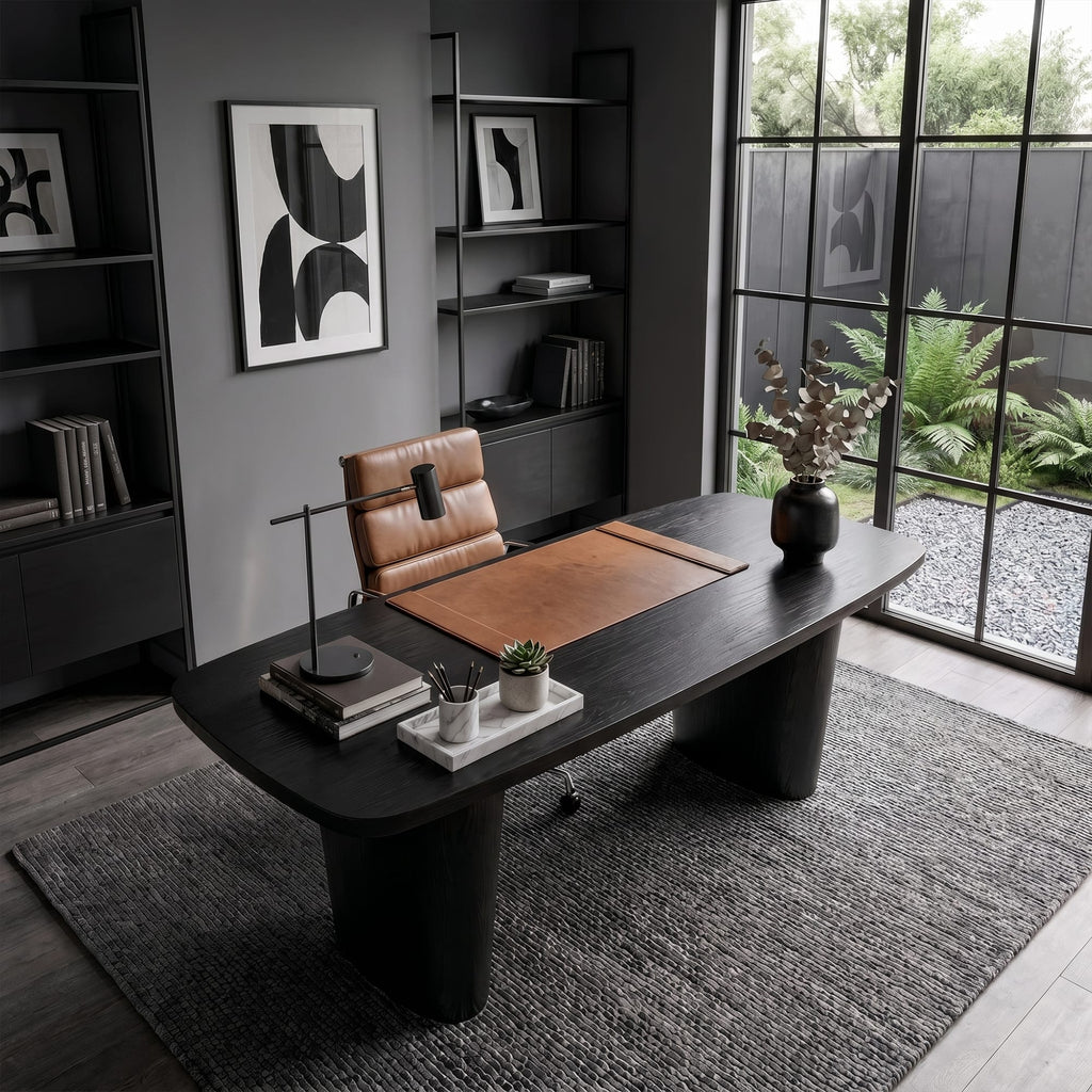 Modern Executive Sculptural Desk