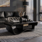Curved Drawer Coffee Table