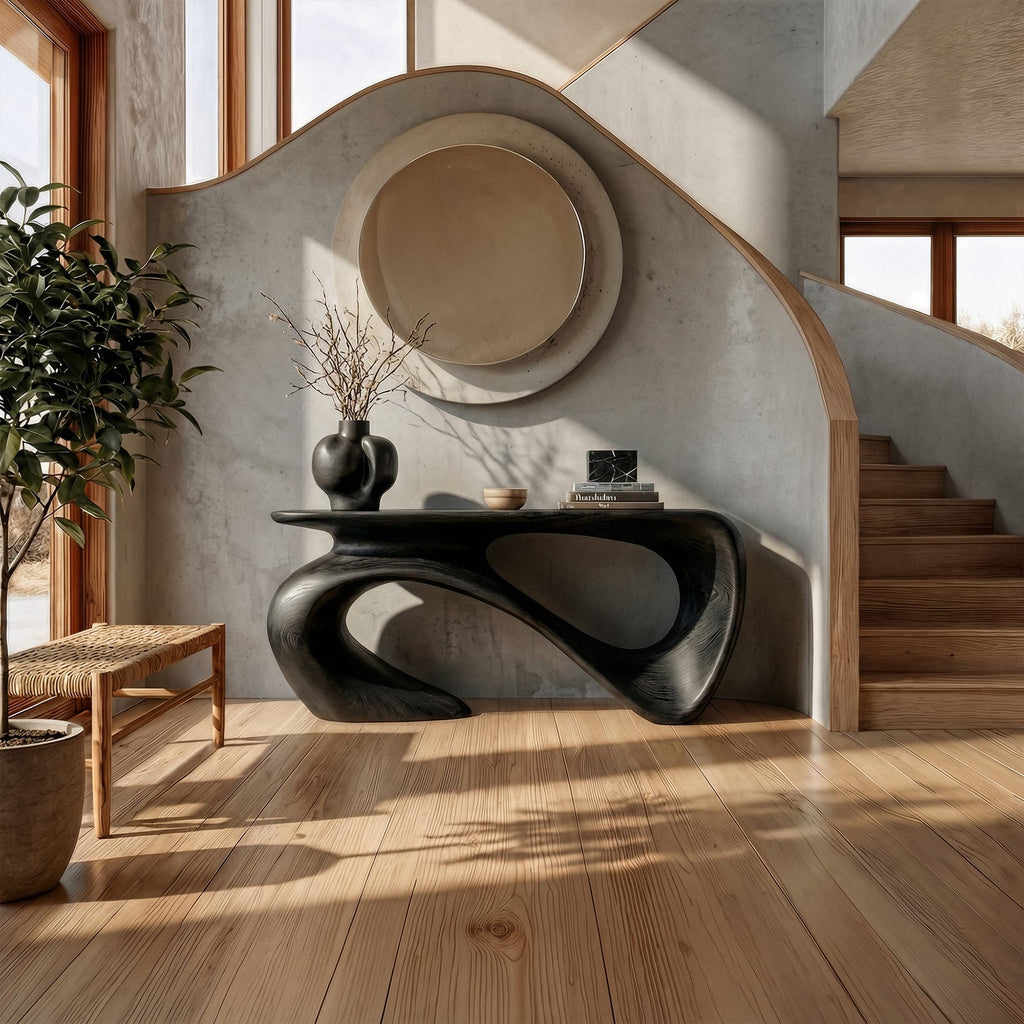Slim Minimal Console Table