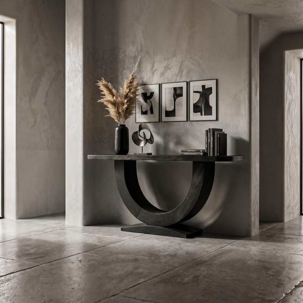 Organic Contemporary Console Table