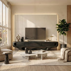 Solid Low Profile TV Cabinet