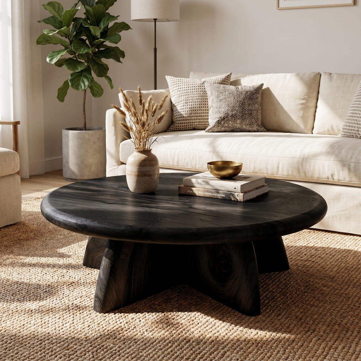 Solid Stump Coffee Table