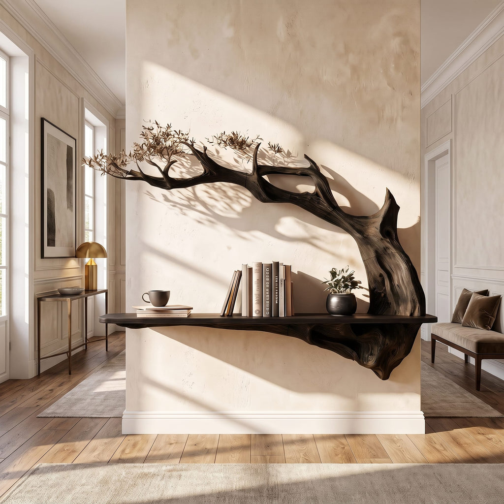 Tree Storage Wall Shelf