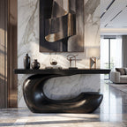 Artistic Abstract Console Table