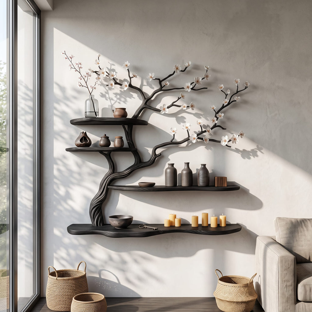 Blossom Storage Floating Shelf