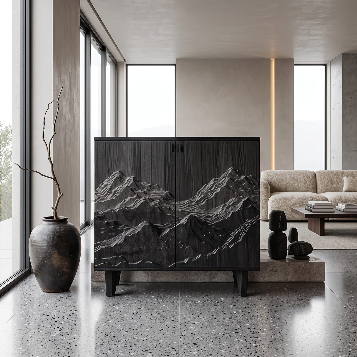 Organic Side Sideboard