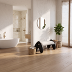 Minimalist Accent Bench with Angled a Legs, solid wood, built to order, view 4