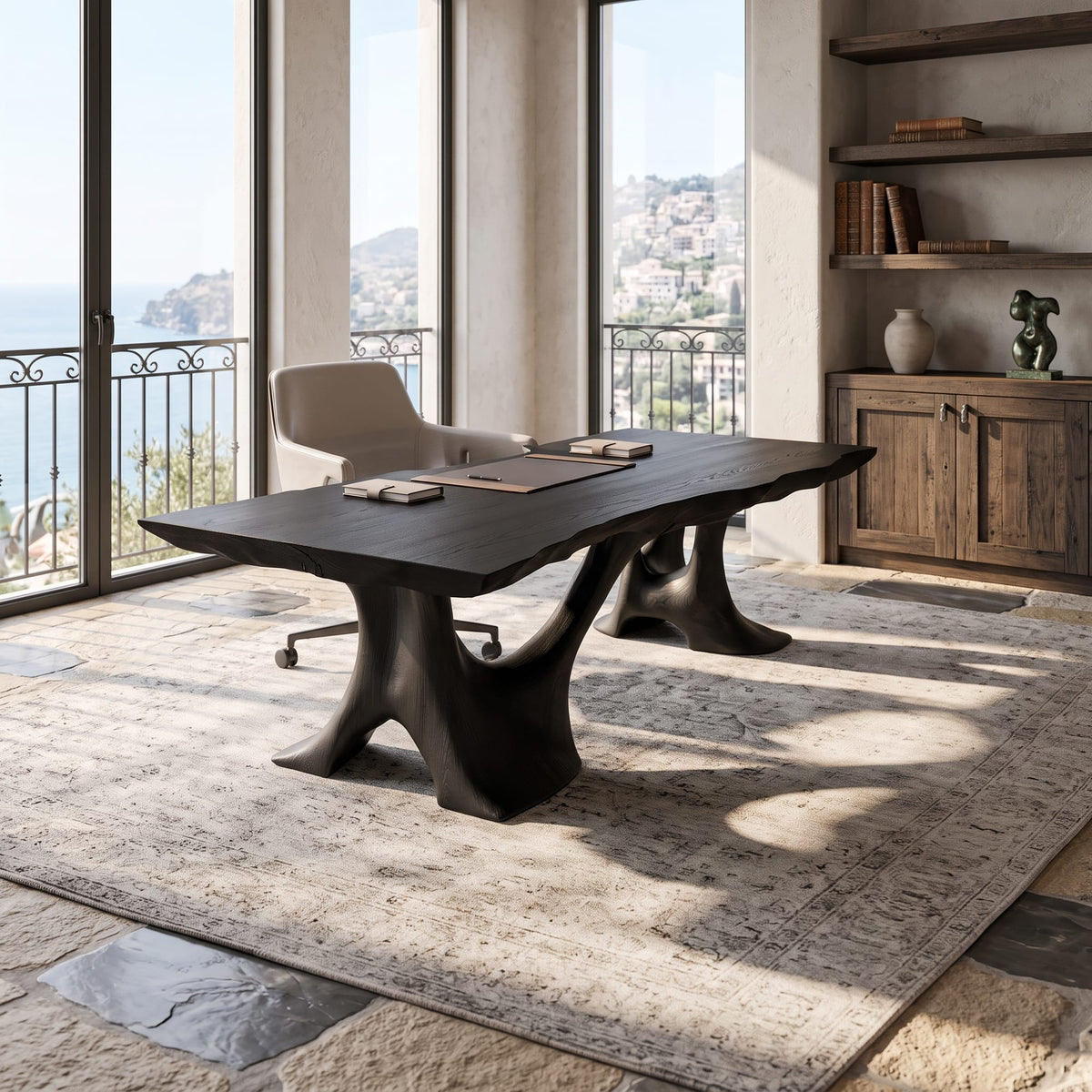Live Edge Legs Desk