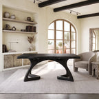 Curved Open Frame Desk