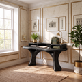 Minimalist Working Desk with Clean Frame and Grain Surface, solid wood, built to order, view 3
