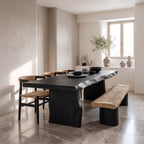 Dining Table Walnut Wood Live Edge Gift, solid wood, built to order