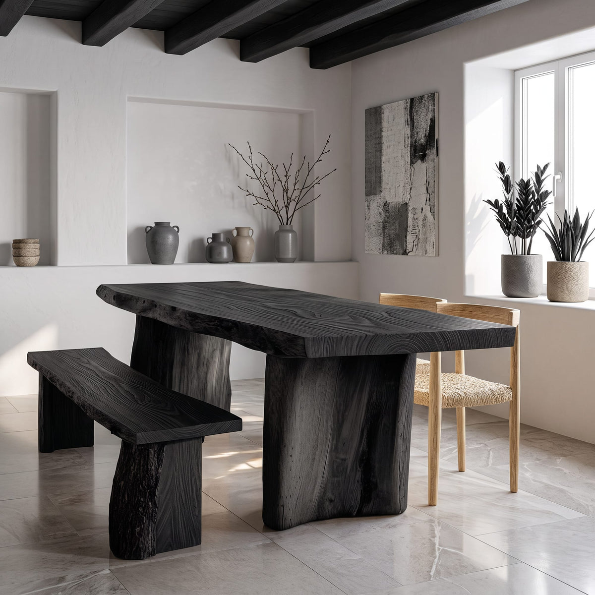 Custom Dining Table Walnut Wood Gift, solid wood, built to order