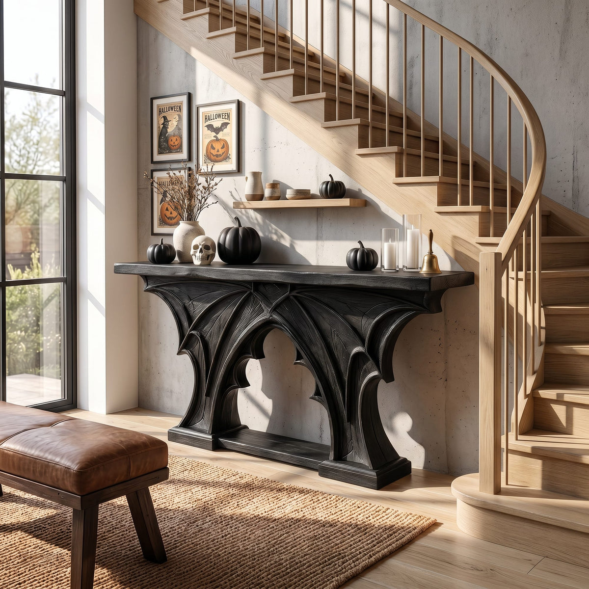 Bat Wing Console Table