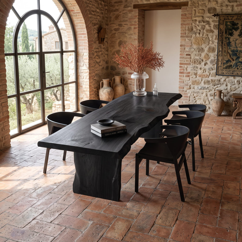Live Edge Modern Dining Table