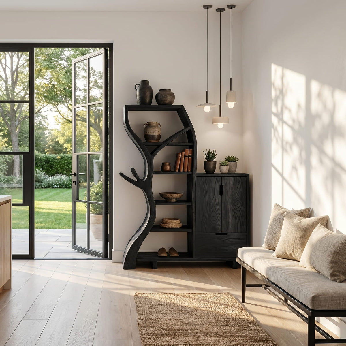 Storage Display Tree Bookshelf