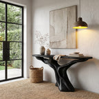 Solid Teak Console Table