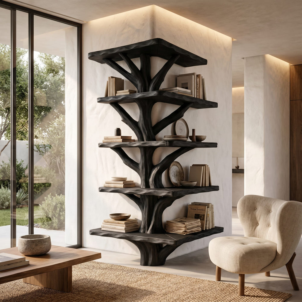 Organic Study Tree Bookshelf
